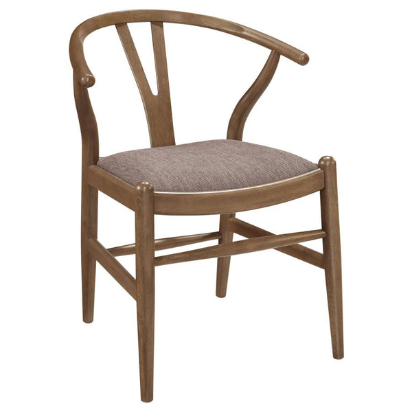 47" Royce Walnut Dining Table (set with 4 chairs)