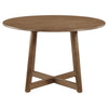 47" Royce Walnut Dining Table