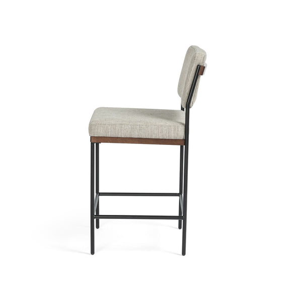 Benton Flannel Counter Stool