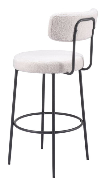Blanca Barstool, Ivory