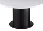 54" Marble Espresso Table