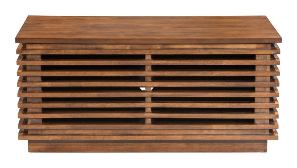 Walnut Narrow TV Stand