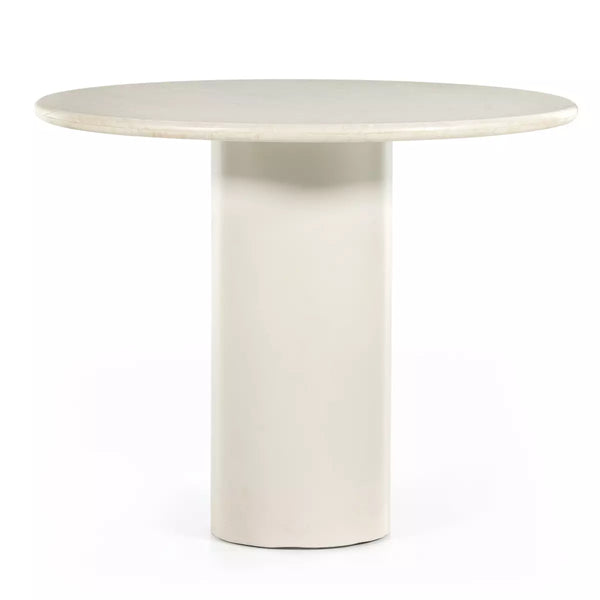 Belle Marble 38" Dining Table