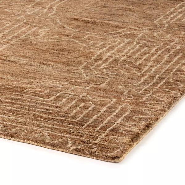 Tozi Hand Knotted Jute Rug 9x12'