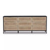 Sydney Dresser, Black with Cane