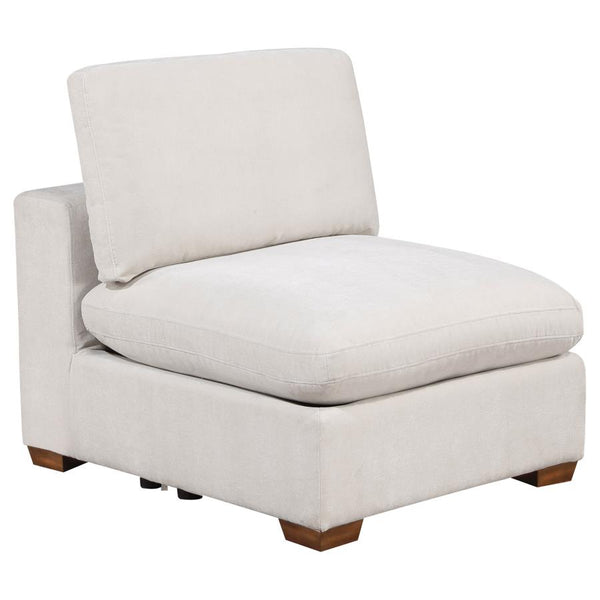 Abrams 3-piece Modular Sectional Sofa, With Ottoman