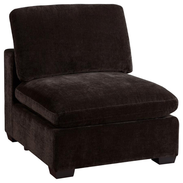 Deep Brown 3 Piece Sectional Sofa