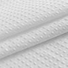 Waffle Weave Fabric Shower Curtain