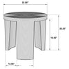Nita Woven Rattan End Table
