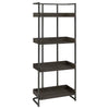 Ember Shelf, Dark Oak and Black