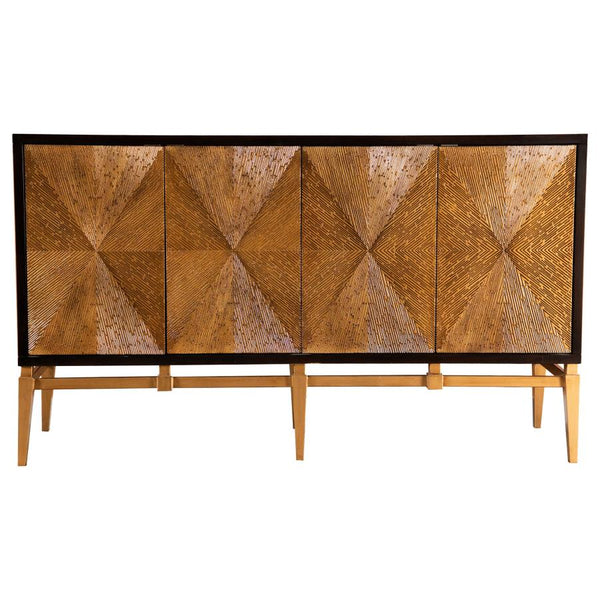 Sunburst Accent Cabinet