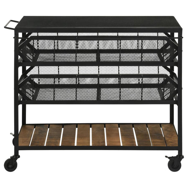 Movable Kitchen Island W Storage