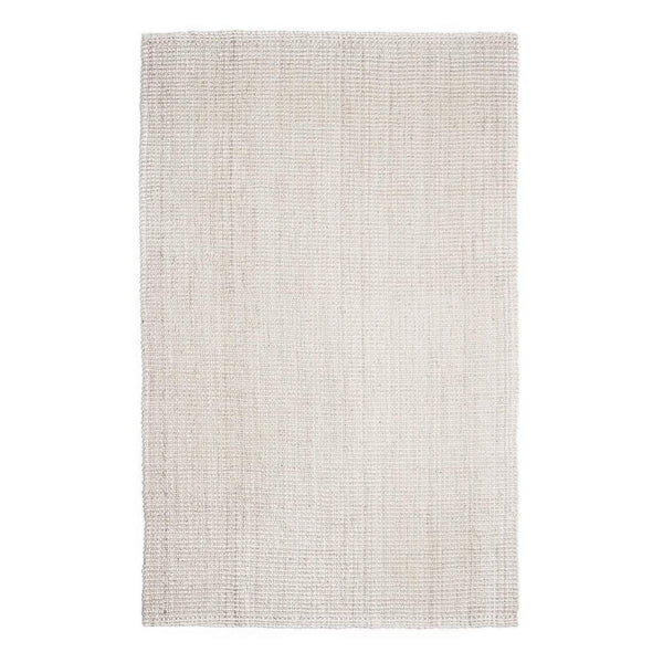 White Jute Rug 9 x 12'