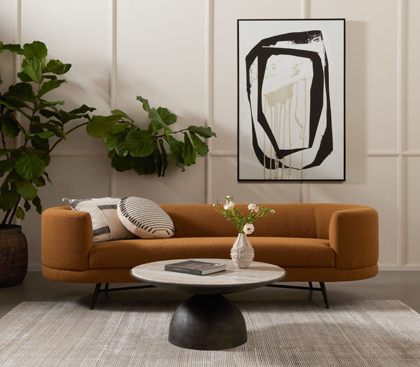 Corbett Coffee Table (River Grey Marble)