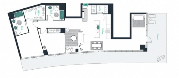 Judith's Floorplan