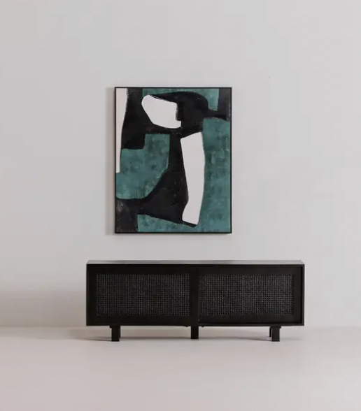 Cane Console, Black