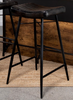 Morgan Bar Stool (set of 2) Black