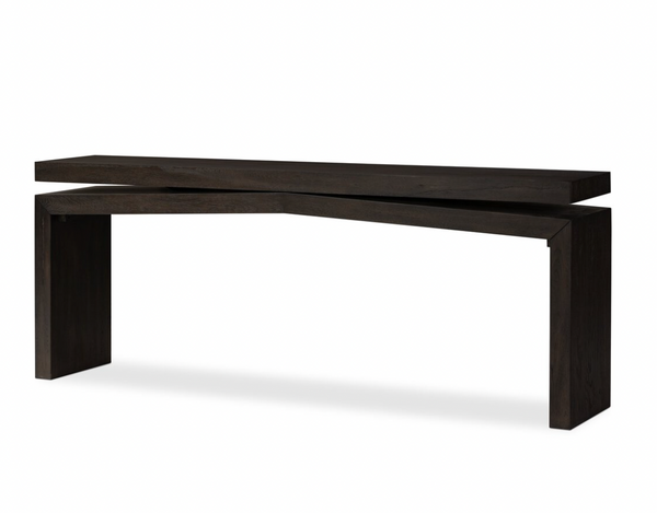 Matthias Oak Console