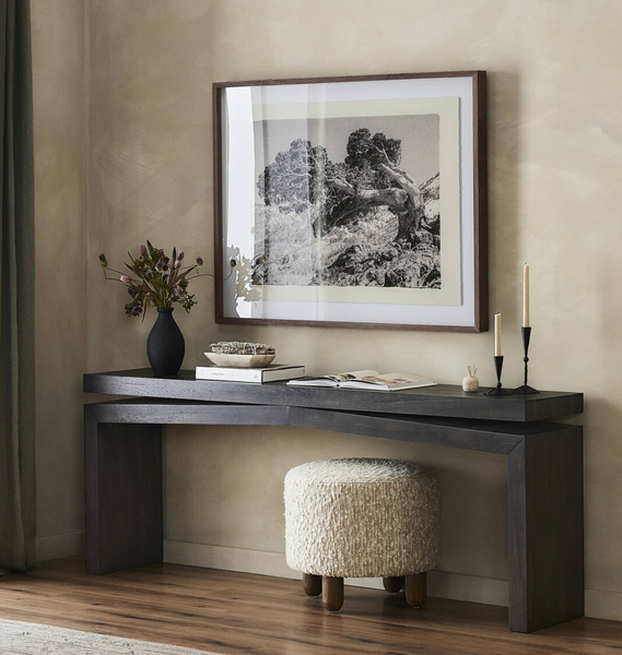 Matthias Oak Console