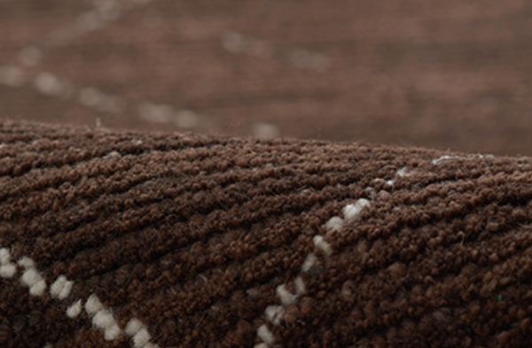 Abstract Lines Rug - Brown 5'-0" x 8'-0"