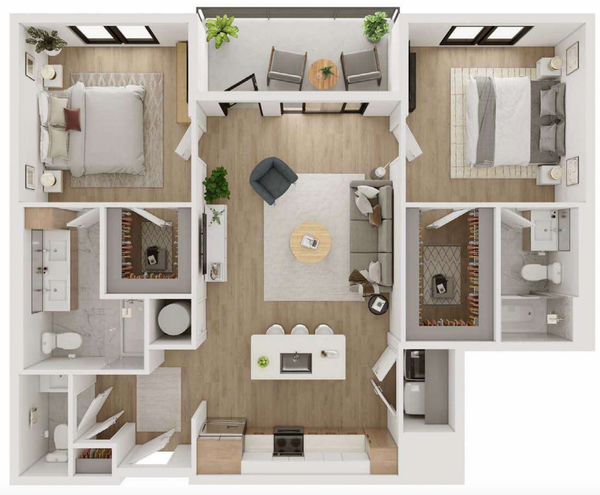 Chuck's Floorplan