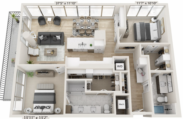 Regan Hayes' Floorplan