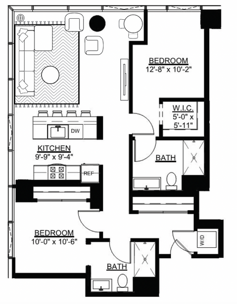 Ben Harsin's Floorplan