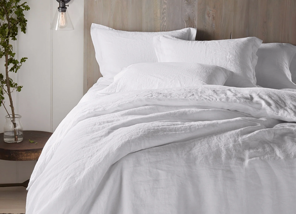 Complete Organic Linen Bedding Set || Coyuchi || King