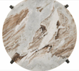 Naomi Marble Top Side Table