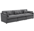 The Cloud Sofa - 3 Piece Sectional, Grey