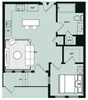 Quincy Townhouse A8 Floorplan