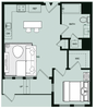 Quincy Townhouse A8 Floorplan