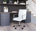 Pat White Office Chair