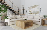 The Cloud Sofa - 5 Piece Sectional