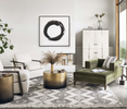 Brass Ombre Coffee Table