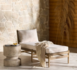 Rosa Outdoor Chaise