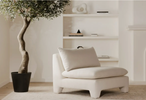 Harper Lounge Chair, Leather