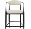 Teena Counter Stool, Cream (set of 2)