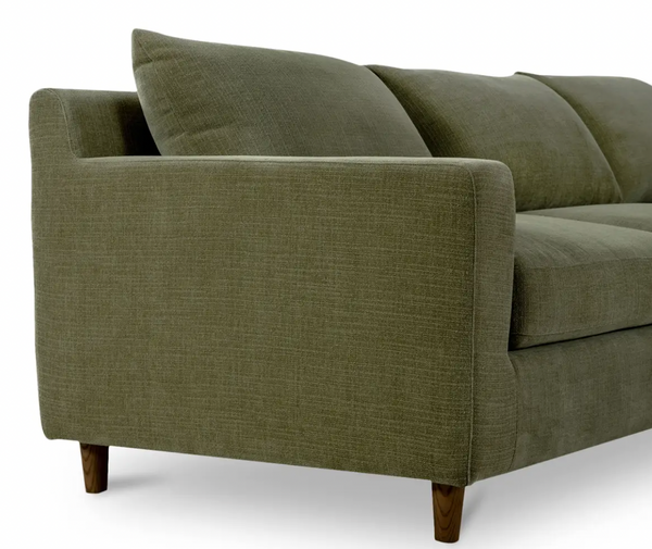 Corey Sectional, Hunter Green