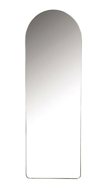 Black Arched Floor Mirror