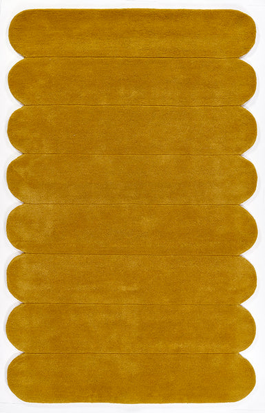 Honey Turmeric Rug - 9" x 12"