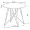 Geometric Dining Room Table