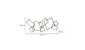 Squares Wall Décor Black