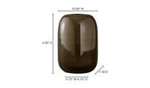 Circe Olive Vase