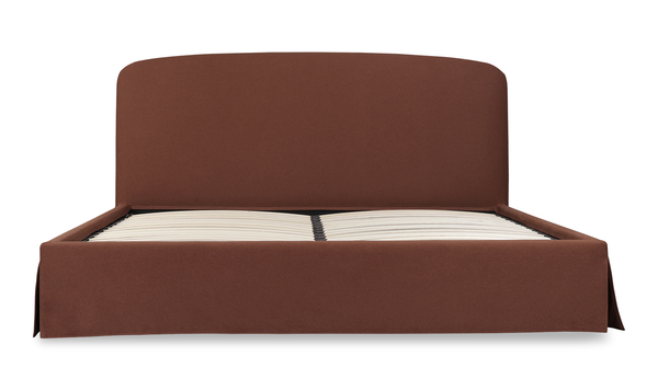 Jackie Queen Storage Bed Rust