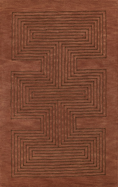 Tau Rug - Copper 5" x 8"