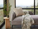 Textured Oyster Organic Pillow