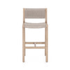 Delano Outdoor Bar + Counter Stool (Washed Brown)