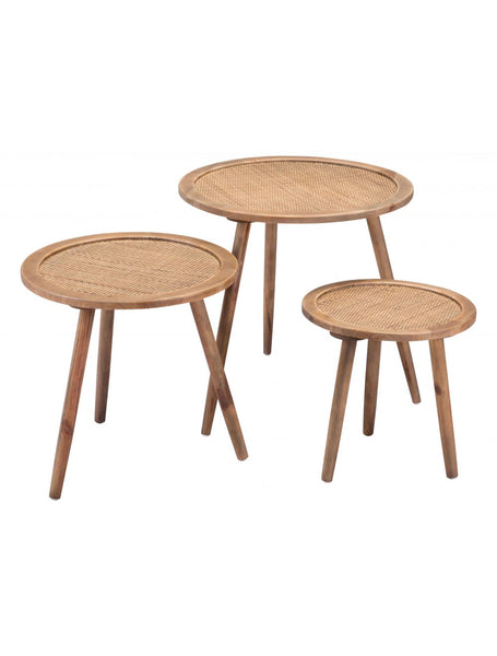 Woven Coffee Table Set