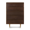 Morne 5 Drawer Dresser, Walnut